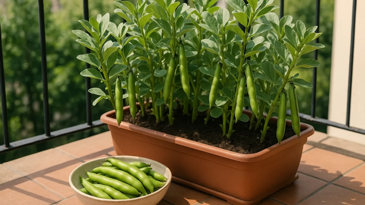 Orto in balcone o giardino: la fava cottora, la verdura dimenticata che cresce facilmente