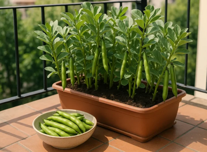 Orto in balcone o giardino: la fava cottora, la verdura dimenticata che cresce facilmente