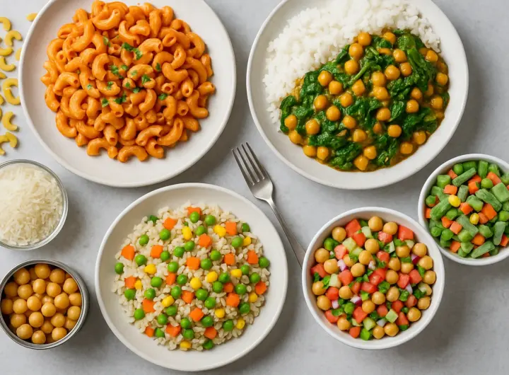 Ricette vegane veloci con ingredienti che hai già a casa