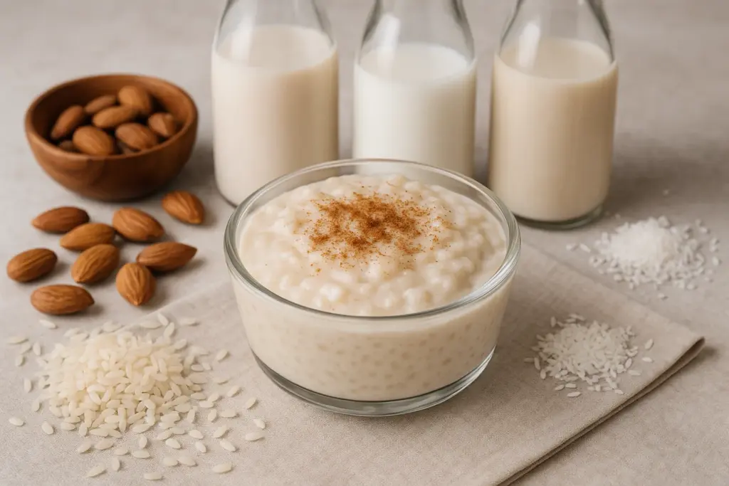 Ricetta: rice pudding vegano fatto in casa in 20 minuti