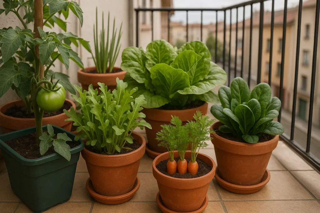 Orto sul balcone 2026: quali verdure crescono davvero in vaso senza esperienza