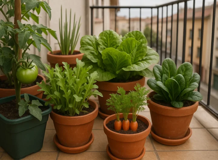 Orto sul balcone 2026: quali verdure crescono davvero in vaso senza esperienza