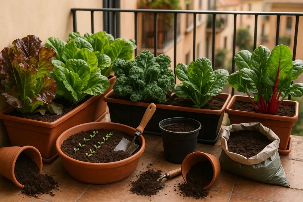 Orto in balcone o giardino: 5 verdure facili che crescono a settembre-ottobre