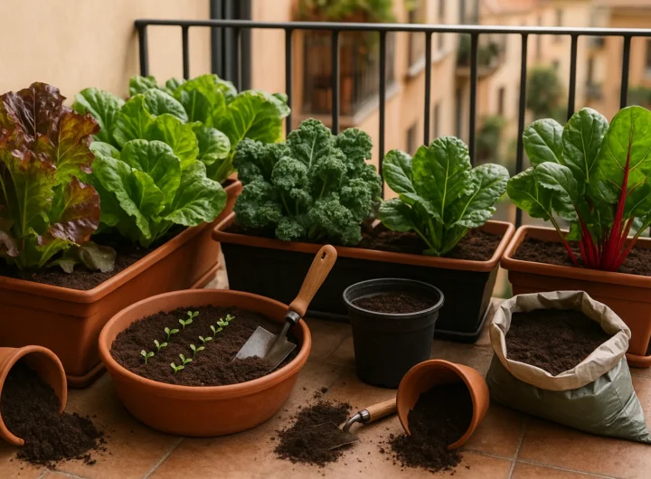 Orto in balcone o giardino: 5 verdure facili che crescono a settembre-ottobre