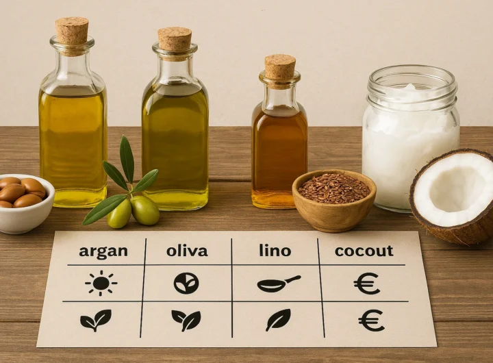 Argan, olio di oliva, semi di lino: quale olio scegliere per la cucina green