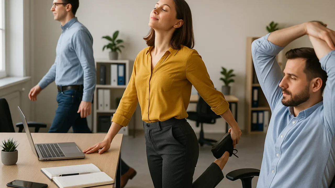 Sedentarietà da ufficio: 3 minuti di movimento ogni ora per invertire i danni