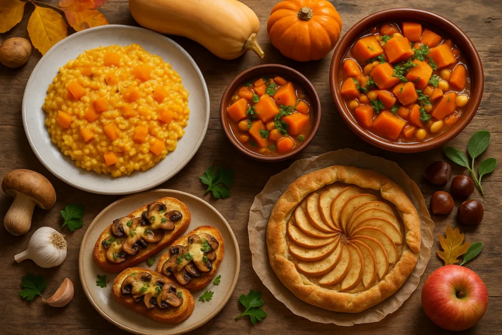 Ricette a km 0: piatti autunnali con ingredienti di stagione (settembre-novembre)