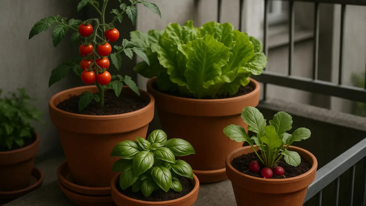 Orto sul balcone: quali verdure crescono con 2 ore di sole