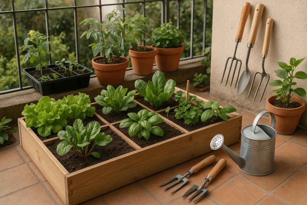 Orto e giardino: come iniziare a coltivare verdure e fiori in spazi piccoli