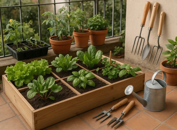 Orto e giardino: come iniziare a coltivare verdure e fiori in spazi piccoli