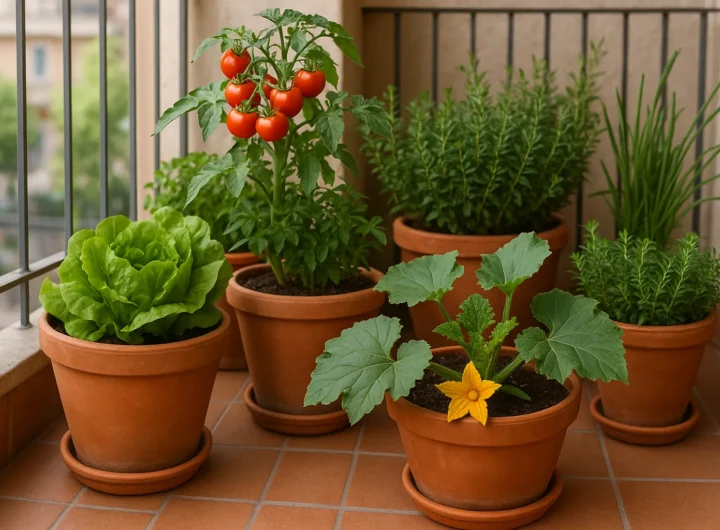 Coltivare l'orto in balcone: verdure che crescono davvero in vaso