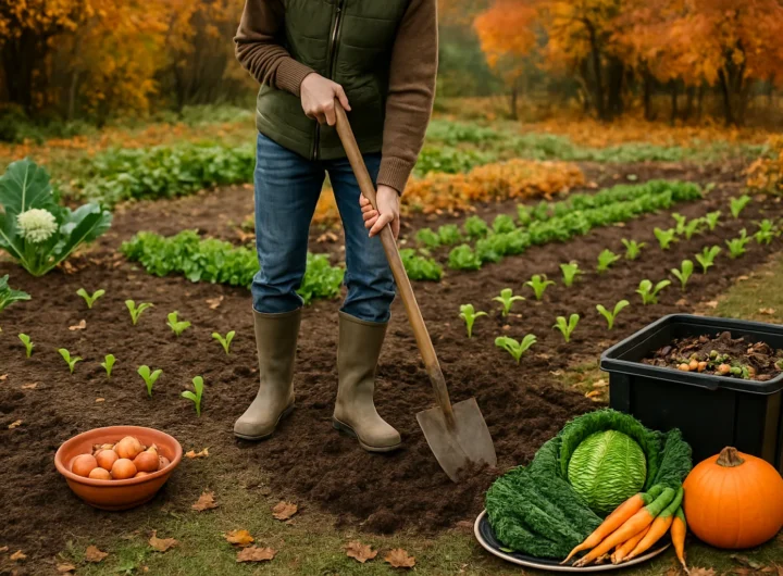 Orto e giardino in autunno: cosa piantare e come preparare il terreno