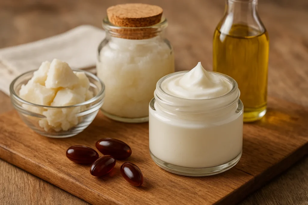 Cosmetici naturali fatti in casa: ricetta di crema viso con 4 ingredienti