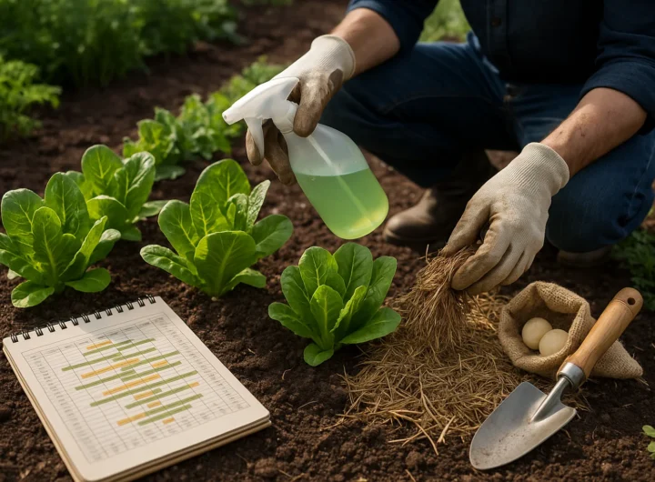 Manutenzione dell'orto biologico: come evitare pesticidi e curare le piante naturalmente