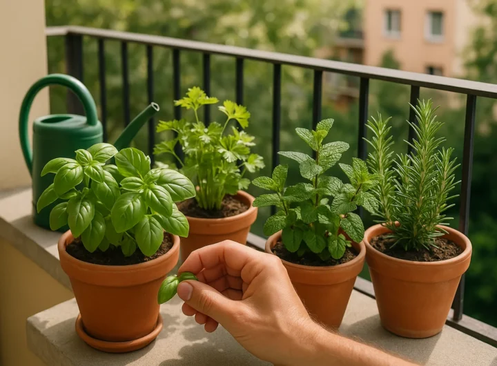 Coltivare erbe aromatiche sul balcone: guida per principianti