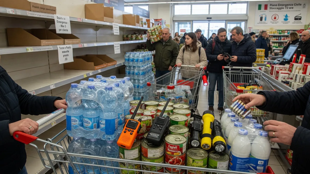 Gli italiani si preparano alle emergenze: cosa comprano (e perché)