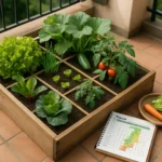 Orto domestico in 1 metro quadro: cosa coltivare davvero (non solo pomodori)