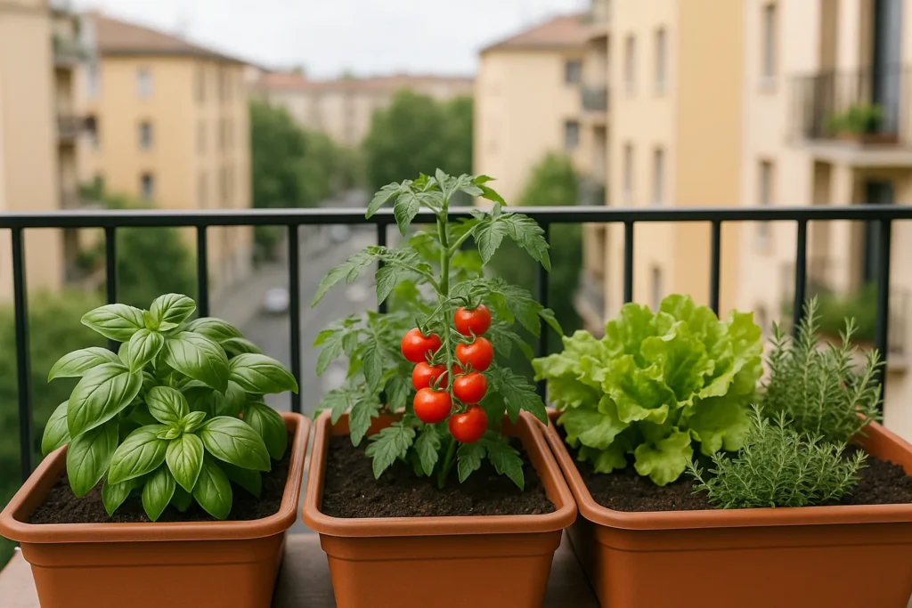 Orto in balcone: le piante aromatiche più facili da coltivare