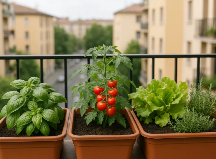 Orto in balcone: le piante aromatiche più facili da coltivare