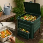 Compostaggio domestico: come iniziare in 10 mq di spazio