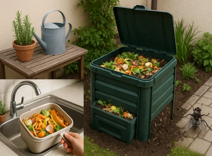 Compostaggio domestico: come iniziare in 10 mq di spazio