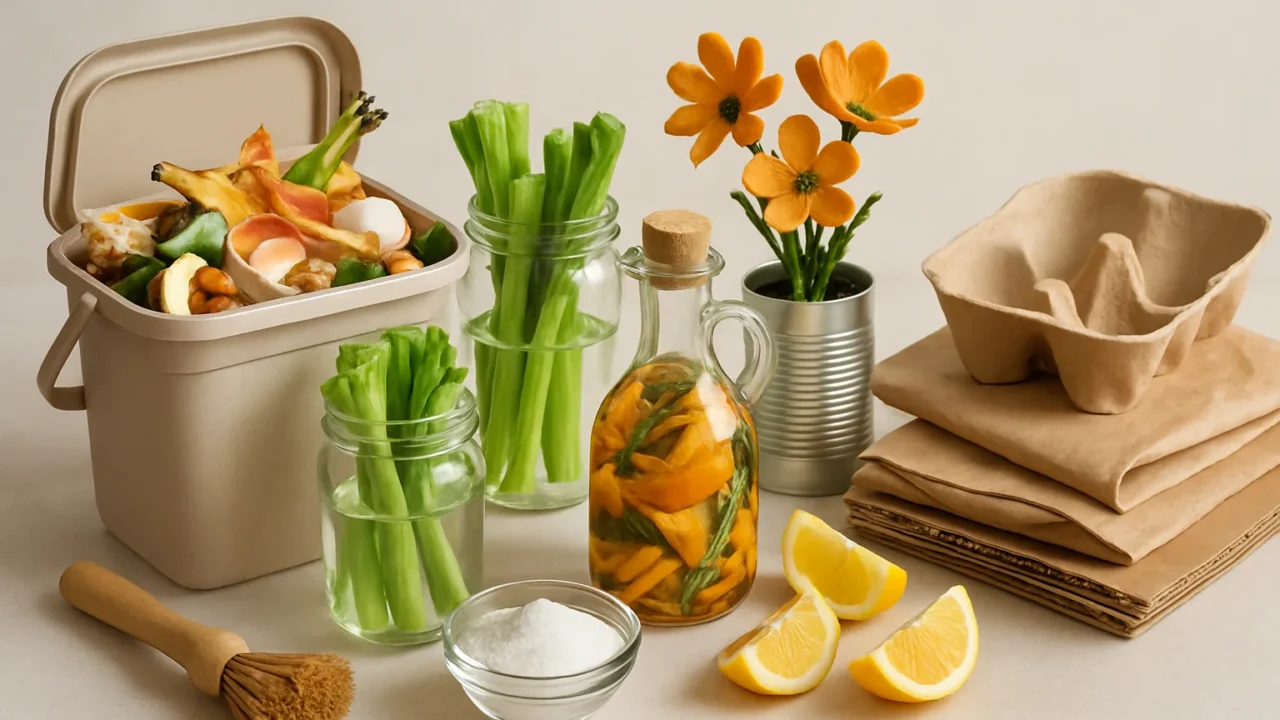 Riciclo creativo: trasformare i rifiuti di cucina in risorse