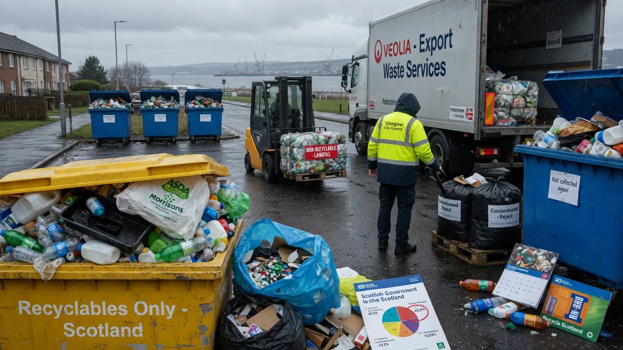 Rifiuti UK: crisi nel riciclaggio delle plastiche, il Regno Unito perde il 22% della capacità