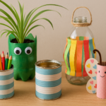Riciclo creativo: 5 progetti semplici per trasformare scarti in casa