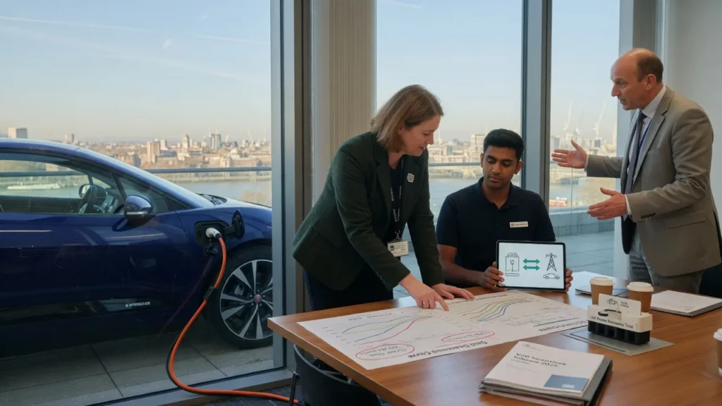 Auto elettriche come batterie ambulanti: il Vehicle-to-Grid