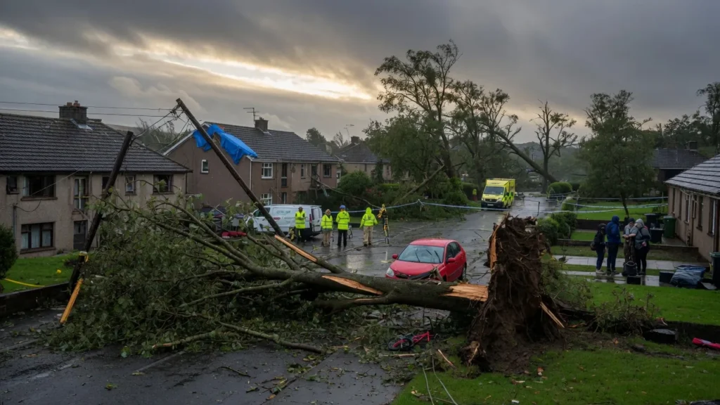 Tempeste consecutive: il Regno Unito affronta Storm Boelo e i rischi climatici