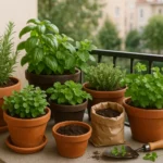 Orto in balcone 2026: quali piante aromatiche coltivare in vaso con poca luce