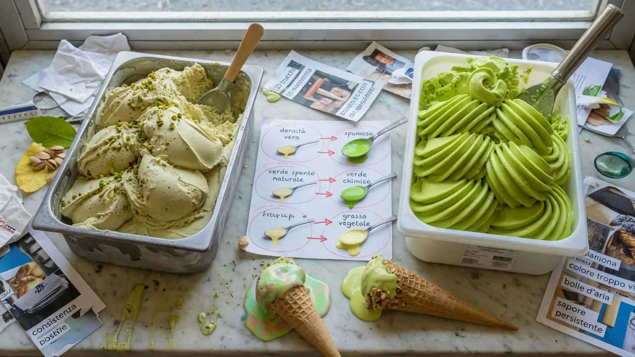 Gelato artigianale vs industriale: i segnali che non conosci per riconoscerlo al primo sguardo