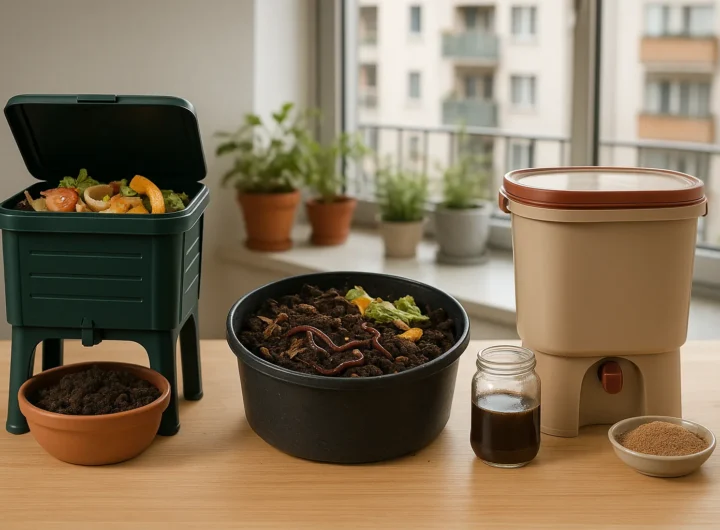 Compostaggio domestico in appartamento: quale metodo scegliere senza odori