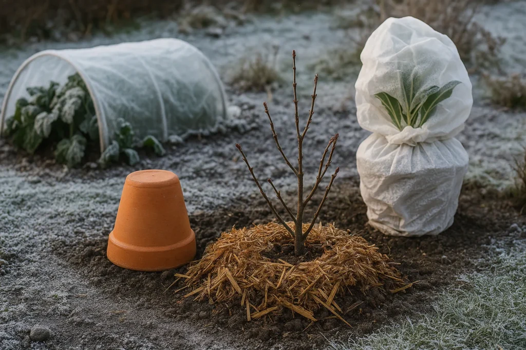 Giardino invernale: come preparare orto e piante per freddo e gelo